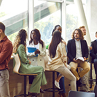 group of people in office
